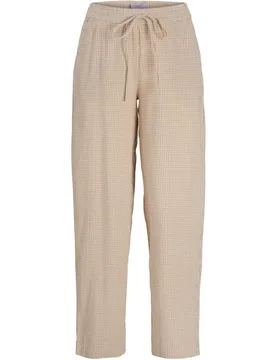 Jack & Jones - Pantalón de mujer vichy barrel fit - jack & jones - FashionsVida