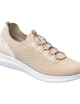 Komfort-Aktivschuh "Yvonne" 37 beige - wonderwalk - FashionsVida