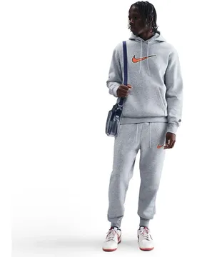 Sportswear Club Herren Longsleeve, grau US: L
