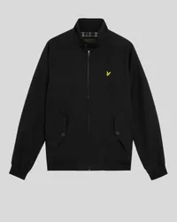 Men's Cotton Harrington Jacket in Black