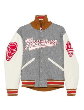 Icecream Giubbotto bomber con logo