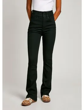 Jeans A Vita Alta Contour Flare Denim XM7 30