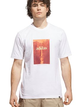 Waterfall camiseta manga corta hombre Blanco (XS)