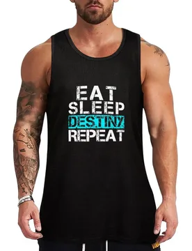 Eat Sleep Destiny Repeat - Video Gamer Shirt Player Gift Tank Top Basic Athletic Tank Top Cotton Casual Everyday Shirt - Aliexpress - FashionsVida