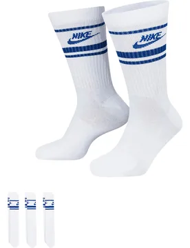 Golf Socken Everyday Essential Crew 3er-Pack, weiss/blau xl - Nike - FashionsVida