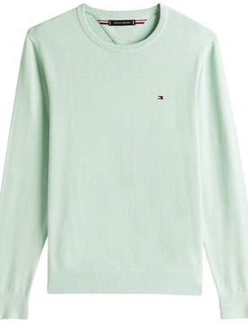 Maglioncino verde menta MW0MW39999MRE