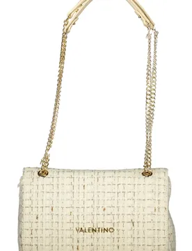 Damen Schultertasche Weiß VBS9JP02TWEED_BIOFFWHI