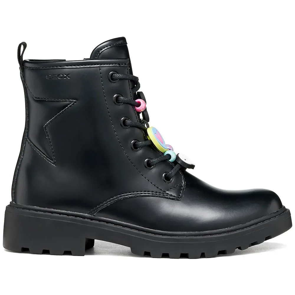 Stivali Casey G Black / Multicolor EU 36 - Geox - FashionsVida