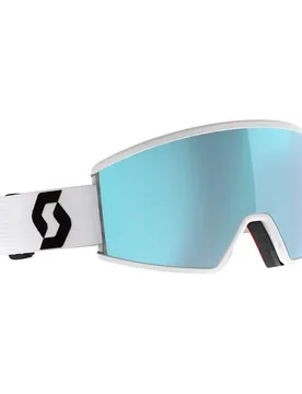 Masque De Ski Ambit Compact Mineral White / Black Amplifier Ice Chrome/CAT2 Homme