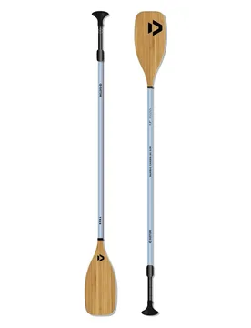 Pagaie De Paddle Bamboo Carbon 60 Slim Adjustable 7.3´´ Brown 170-220 cm unisex - Duotone - FashionsVida