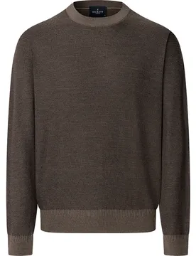 Pull Honeycomb Stitch Walnut Brown XL