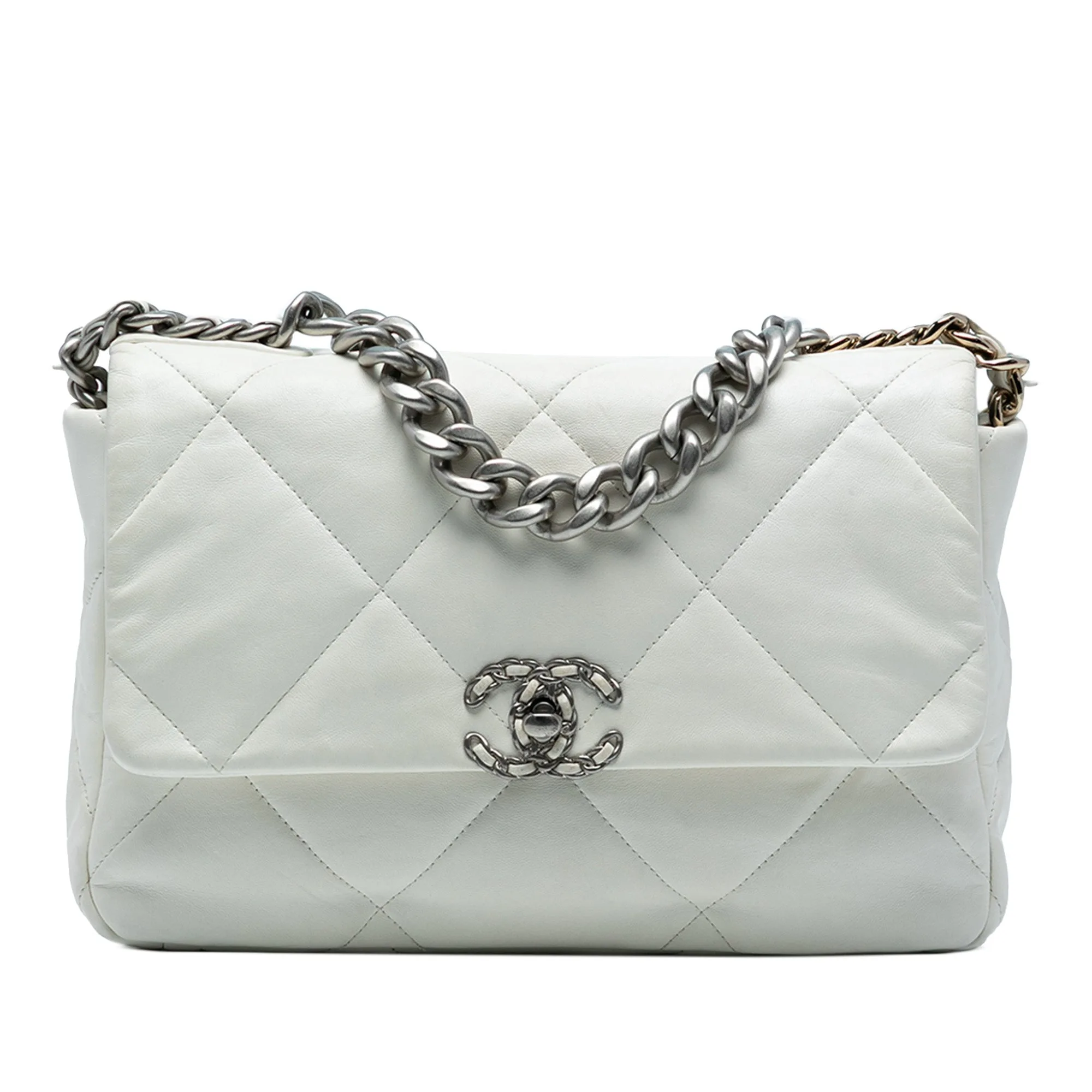 Large Lambskin 19 Flap - Chanel - FashionsVida