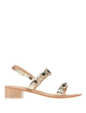 Sandale Damen Gold 36 Damen - Gai Mattiolo - FashionsVida