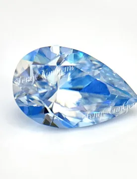 Pear Loose Moissanite Stone Excellent Cut Ice Blue 3x5~9x13mm 0.35~5.0ct Lab Grown Diamonds For Inlay With GRA Certificate - Aliexpress - FashionsVida