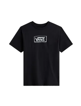 Maglietta A Maniche Corte On Canvas Black 14 Anni - Vans - FashionsVida