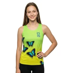 Maglietta Senza Maniche Butterfly Multicolour M