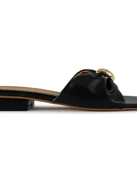 Womens February Trim Slide Sandals - Black - Size Uk 5 - V.gan - FashionsVida
