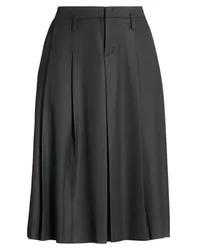 Midi-Rock Damen Schwarz 38 Damen