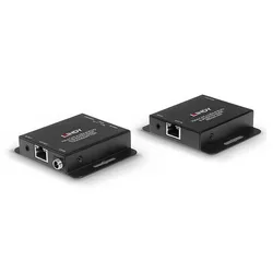 Répartiteur Et Extendeur Hdmi Cat6 70 M Black One Size unisex
