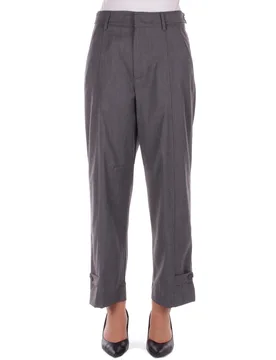 Dondup Pantaloni Grigio - Dondup - FashionsVida