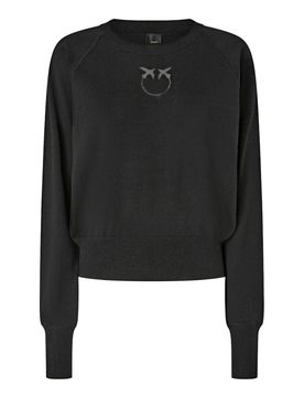 Pinko Felpa Girocollo Con Logo