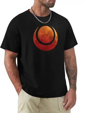 Blood Moon Symbol T-Shirt Lightweight Basic Short Sleeve Shirt - Aliexpress - FashionsVida