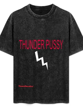 Thunderpussy T-Shirt Plus Size Street Style Tee - Aliexpress - FashionsVida