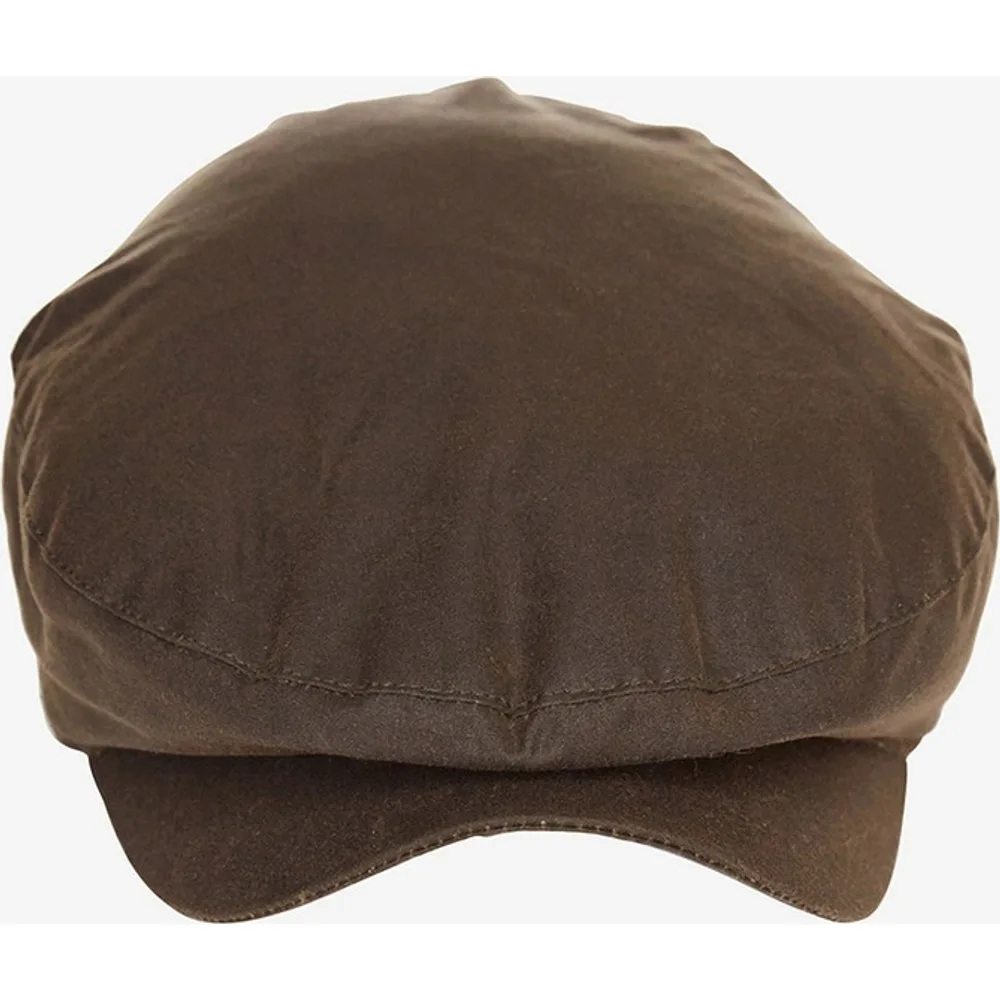 Gorra inglesa encerada con orejeras - Barbour - FashionsVida
