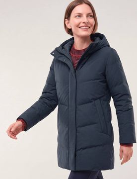 Thermo Steppjacke ohne Nähte, normale Größen#Kurzgrößen, Farbe Blau, 42, wärmende Sorona-Füllung nahtfrei verarbeitet Damen