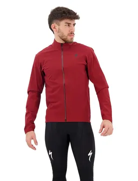 Giacca Rbx Comp Rain Maroon