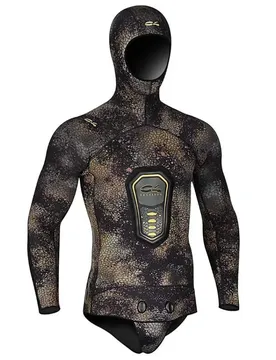 C Giacca Da Pesca Subacquea Camoskin Med 3 Mm
