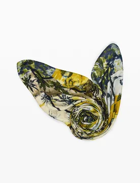 Foulard rectangulaire imprimé GREEN U female - Desigual - FashionsVida