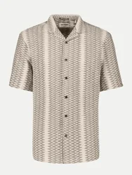 No Excess Kurzarmhemd Beige M
