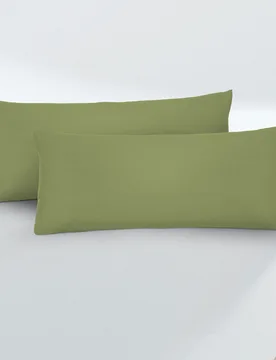 Feinjersey-Kopfkissenbezug Doppelpack fichte, 2x 40x60 cm - Biberna - FashionsVida