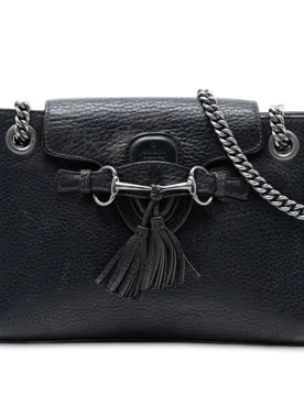 Small Calfskin Emily Shoulder Bag - Gucci - FashionsVida