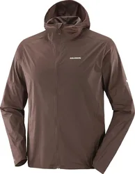 Veste de running coupe-vent - Sense Aero Wind Jkt M Coffee Bean en Softshell - Taille S - Marron