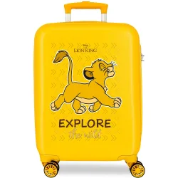 Maleta de cabina El rey León explorer con capacidad de 34L en ocre