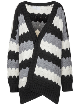 Cardigan - 441922 - Nero/Panna