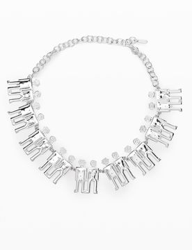 Collier court Robots Zalio, Noir, U