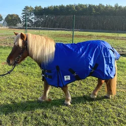 Manski Stall- &Transportdecke; ungefüttert - royalblue 95