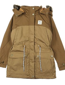 Giaccone Lungo Donna Koerte Jacket Caramel