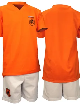 Ensemble Trikots und Shorts für Kinder - Orange - unisex - Size: 8 ans