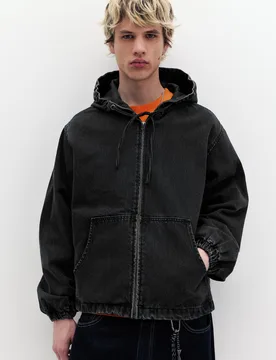 Stwd Zip-Up Hoodie (Size: ) - Pull&bear - FashionsVida