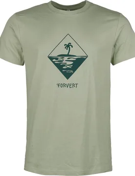 T-Shirt - Morro Bay - S - für Männer - Größe S - grün - Männer - male - Forvert - FashionsVida