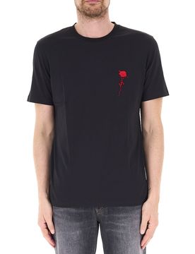 T-shirt girocollo HUGO NERO XS