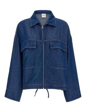 Nude giacca di jeans