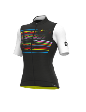 Maglia ciclismo donna PR-S LOGO nero