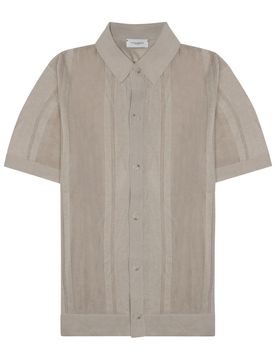 Men's Linen-Blend Shirt