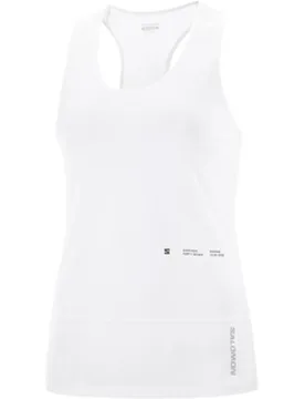 CROSS RUN GFX TANK Damen Weiß M - Salomon - FashionsVida