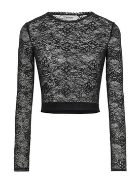 SANDRO Top Damen Schwarz 4 Damen - Sandro - FashionsVida